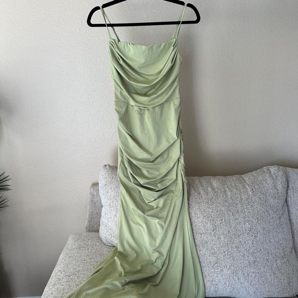 Macy-s Women's Green Dress